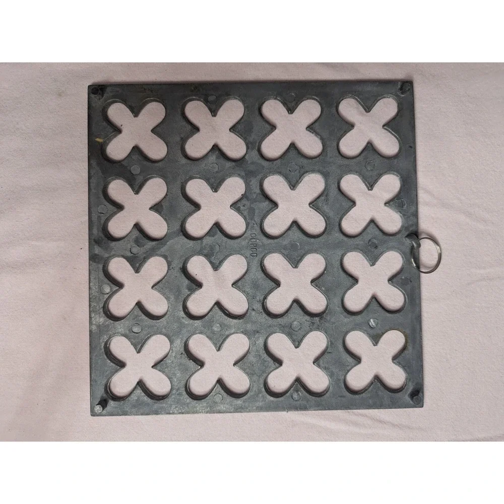 Vintage‎ Copca Square cast Aluminum Trivet or hanging decoration
